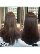 ルミス 銀座(Lumis) ストレートスタイル/艶髪/髪質改善/縮毛矯正/20代30代40代50代