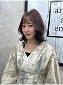【artman 青井美海】ミディアムレイヤー/髪質改善/透明感