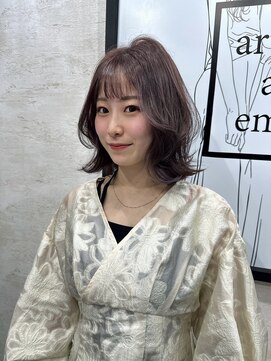 アートマン(artman) 【artman 青井美海】ミディアムレイヤー/髪質改善/透明感