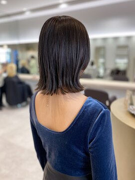 シュク 高円寺(SYUK) SYUK kazu 【高円寺 顔まわりカット 髪質改善 ハイライト 】