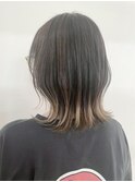 切りっぱなし/グラデーション/透明感