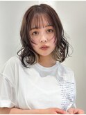 【Unami】フェイスレイヤー×ボブパーマ 大楽