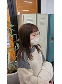 まわりと差がつくお洒落ボブ×秋ベージュ