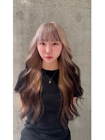 モニカ(MONIQA)&nbsp;ホワイトベージュ/ブラウン/デザインカラー