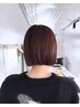 《人気No.1》カット＋質感再整カラー＋トリートメント　￥12000