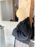 ブロンドボブ