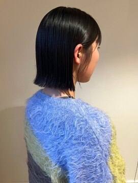 モニカ ヘアー(monica Hair) 切りっぱなしボブ 髪質改善トリートメント 美髪 艶髪 黒髪