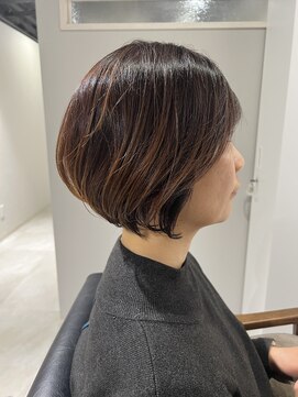 ピアーネ 三宮トアロード店(PIANE) 褒められショートボブ◇ココアベージュ