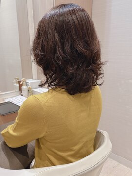 コーエン(cowen) くびれヘアレイヤー似合わせイメチェンピンクベージュカール50代