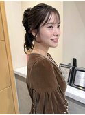 【smuk/釣部宥依】ロングヘアアレンジ/アップスタイル