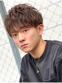 シャドウパーマメンズカットスパイラルパーマツイスパ波巻き