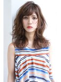 【ROSE】レイヤーカット_パーマ_姫カットレイヤー_セミロング