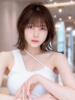 エースハバナ 渋谷(1 HAVANA) レイヤーボブ/20代30代きれいめ/顔周りカット