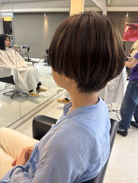 シャンプーボーイエイムス(SHAMPOO BOY aims) 大人可愛い丸みショート