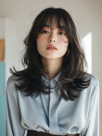 クレビア(CreBiA)&nbsp;レイヤーカット/フリルレイヤー/ハッシュカット/髪質改善