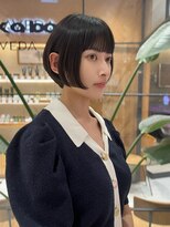 ピークアブー アヴェダ 池袋東武(PEEK-A-BOO AVEDA) ショートボブ/ワイドバング/丸みショート/ショートスタイル