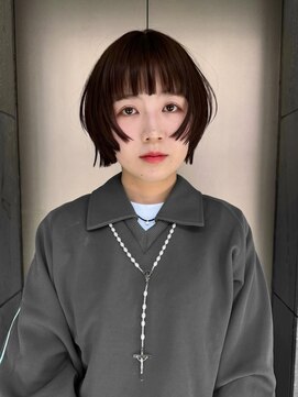 ゴートゥデイ 福岡大名Bellus店(GO TODAY) ウルフボブ/ボブウルフ/ショートウルフ/前上がりボブ