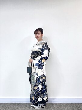 やま屋 大人上品振袖コーデ