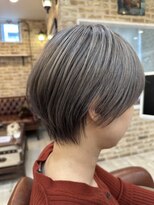 ティンク センター南 (Tink)&nbsp;ショート×グレージュ