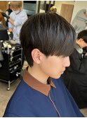 マッシュ/黒髪/ナチュラルマッシュ/メンズ/ツーブロック