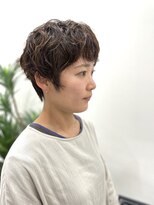 アイコニックナゴヤ(AIconic nagoya)&nbsp;大人ショートパーマスタイル（by城田）