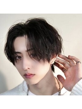 エデン バイ トゥルークリエイション 新越谷(EDEN by True Creation) MEN’S HAIR/ブルーブラック/フェザーパーマ/新越谷