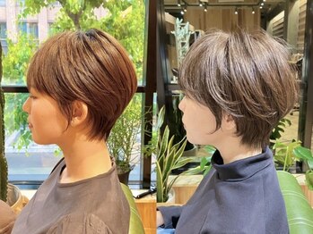リリ(riri)の写真/骨格や髪質を見極めたカットで、おうちでも扱いやすいスタイルに♪再現性も高く、朝のセットも簡単に☆
