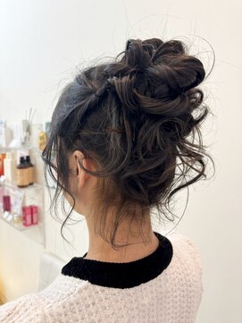 ビューティステージ イオンモール伊丹店(BEAUTY STAGE) ルーズトップシニヨン