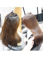ヘアテリア リュウ 大塚(hair teria ryu) 縮毛矯正/髪質改善縮毛矯正/前髪縮毛矯正/表面ハーフ矯正