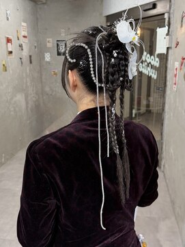 ドアホワイト(door white) 【doorwhite 新松戸 Kanna】成人式ヘアアレンジ