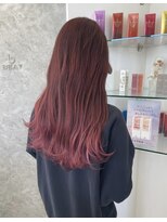 スイート(Suite) チェリーピンクバレイヤージュ×ツヤ感グラデーション