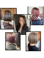 コレットヘア(Colette hair)&nbsp;大人ボブ/大人ミニボブ/切りっぱなしボブ/ミディアム