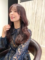 アトレ 福岡大名店(attrait)&nbsp;ピンクロングヘア × 上質な艶感を引き出すカット＆カラー＆ト