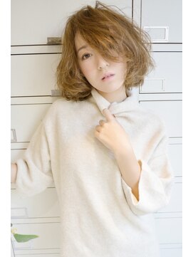 ラルコ(ralco) 『大人女子やわらかシフォンウェーブBOB』