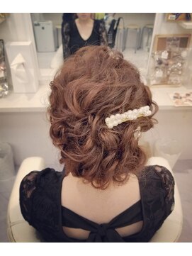 セットサロン フルール(Fleur) ゆるあみアップスタイル