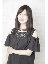 ルルディ バイ アフロディーテ銀座(luludi by APHRODITE) 前髪/マチルダボブ/ピンクベージュ/インナーグレージュ/銀座