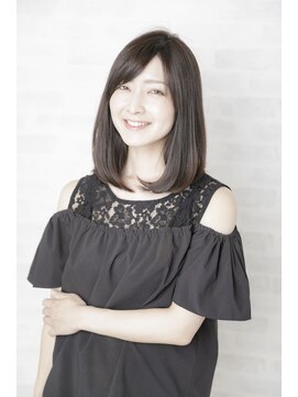 ルルディ バイ アフロディーテ銀座(luludi by APHRODITE) 前髪/マチルダボブ/ピンクベージュ/インナーグレージュ/銀座