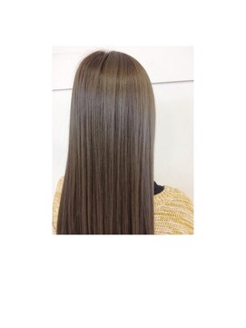 モードケイズ 西宮(MODE K's) 大人かわいい/小顔/斜めバング/アシンメトリー/伸ばしかけ