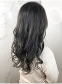 マットアッシュ×ゆるふわロング