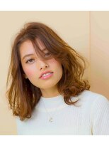 パルフェ ヘアー バイ オーク 九大学研都市(parfait hair byOAK)&nbsp;【九大学研都市店】大人かわいいミディアムボブ♪