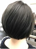 ハイライト入りショートスタイル