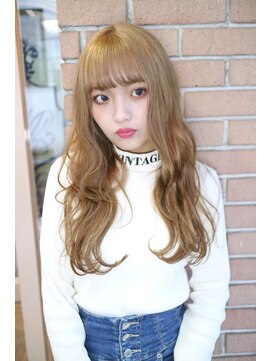 サロンドミルク 原宿(salon de MiLK) 【salon de MiLK 原宿】ハイトーンミルクティベージュ