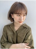 【GARDEN武田美奈】カジュアルショートボブ