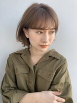 【GARDEN武田美奈】カジュアルショートボブ