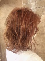 マギーヘア(magiy hair) [meyou]N.カラー ワンブリーチ☆サニーオレンジ