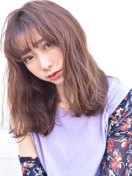 ジールヤマグチ 朝霧駅前店 【切りっぱなしガーリー◎王道グレージュ】【白髪ぼかし】