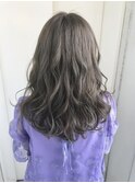 透明感ハイライト&ラベンダーグレージュ♪
