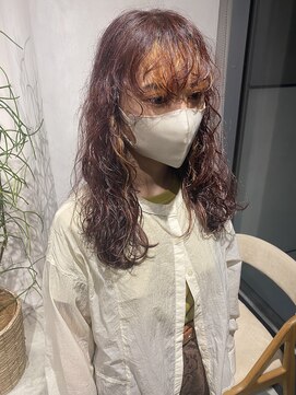 エイト ヘアサロン 渋谷本店(EIGHT) パーマインナーカラー