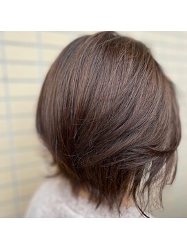 ジュジュル 稲毛本店(jujur) ハイライト/グラデーション/カーキグレージュ/大人【稲毛】