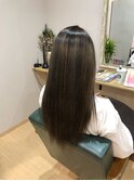 透明感ブルーアッシュ